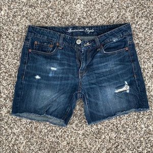 American eagle jean shorts